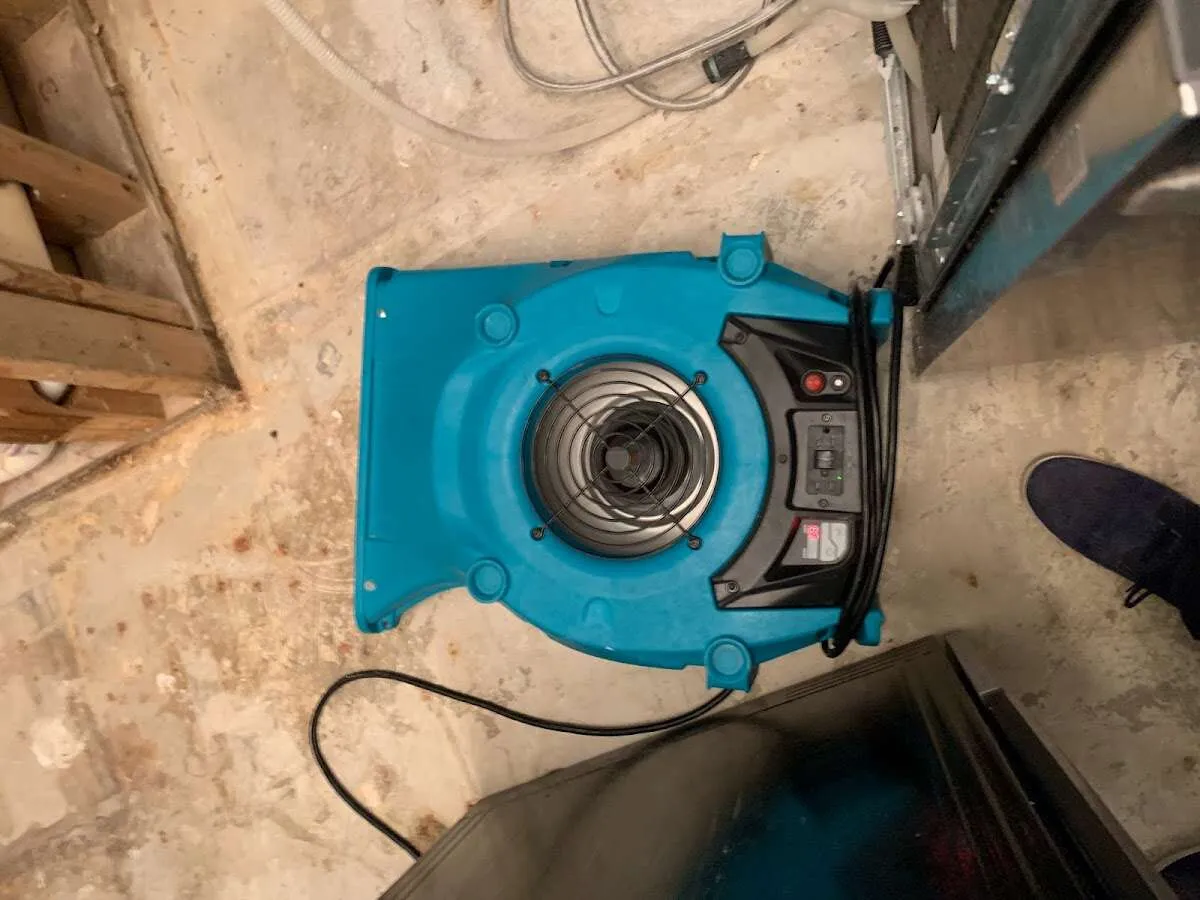 Air mover drying equipment for Mold Remediation & Removal in Verdigris